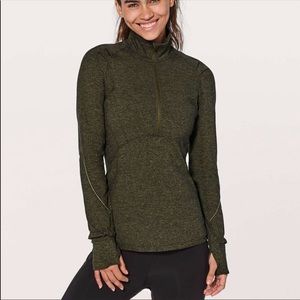 ⚡️⚡️Utilitarian Green Extra Mile 1/2 Zip - Lulu
